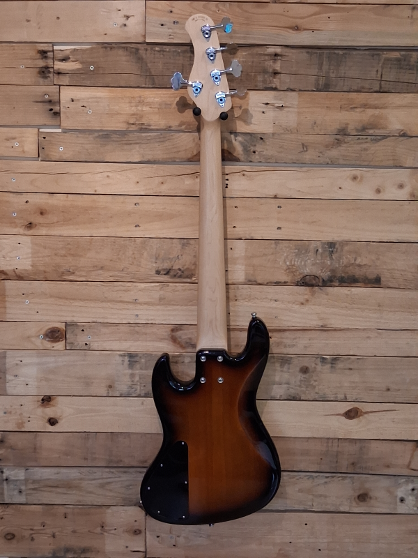 Sadowsky MetroExpress 21-Fret Vintage J/J Bass, Morado Fingerboard, 5-String, Tobacco Sunburst Transparent High Polish, second hand